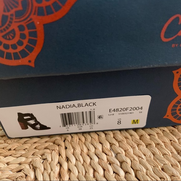 NWT Black Carlos Santana heels size 8 - Picture 8 of 9